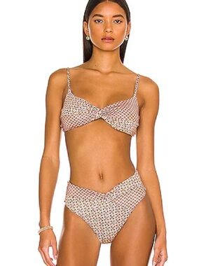L Space Ringo Bikini Set in Kaleidoscope Twin Print Size Small